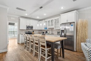 Open Concept Living and Dining Area