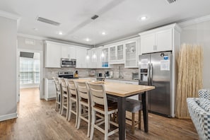 Open Concept Living and Dining Area