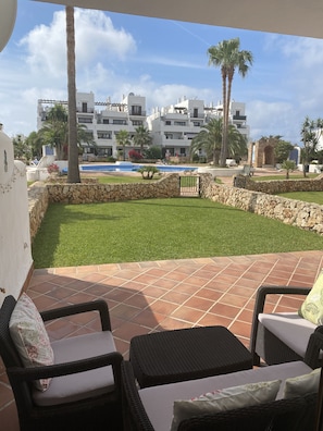 Lovely views from our terrace