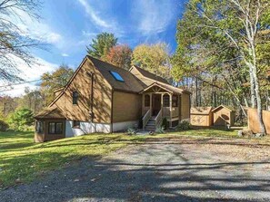 Front Door and Driveway