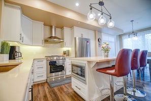kitchen with island has everything you need
