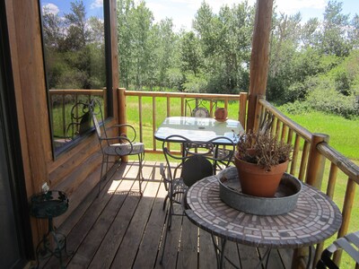 Log Cabin on Flathead Lake