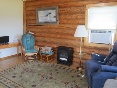 Log Cabin on Flathead Lake