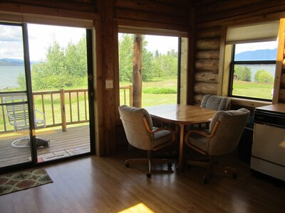 Log Cabin on Flathead Lake