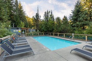 Common area heated pool