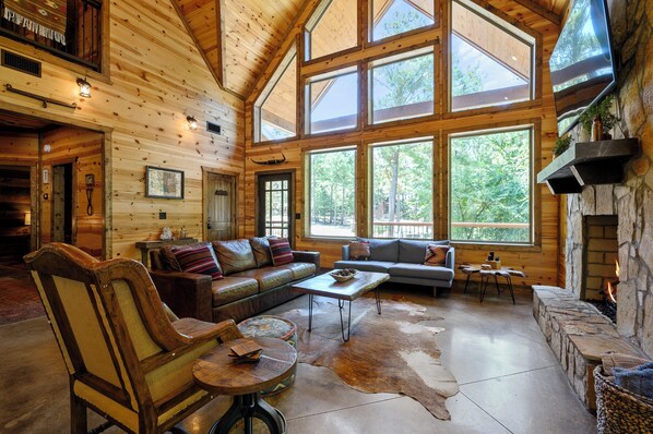 Giant Windows To Let In Natural Sunlight