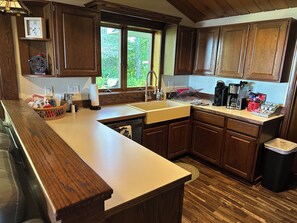 New counter tops, sink, lighting, etc completed in 2024.