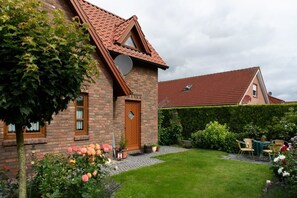 Eigener Garten des Ferienhauses