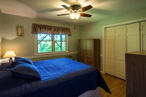 Bedroom 2 with great mountain view. Just renovated the ceilings and fresh paint