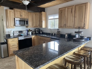 Newly remodeled kitchen
