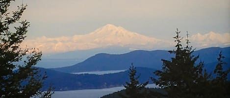 Breathtaking view of Mount Baker from your room