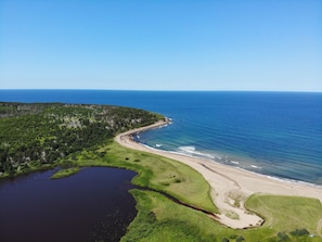 Colindale Beach - 4+ acres of pristine sand and dunes is located on the property