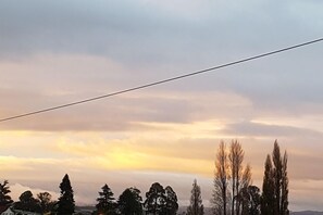Deck at dusk