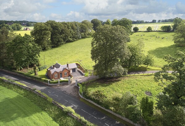 Stunning countryside views all around Netherwood Lodge