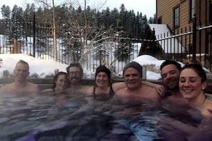 Bain à remous extérieur