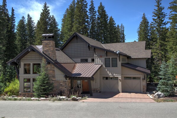 Exterior in summer