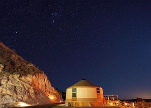 Star Gazing  at the Yurts 