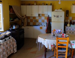 Shared kitchen at the ground floor.