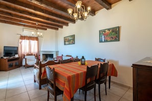 Marni villa Gallos Rethymno living room
