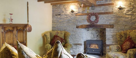 Characterful living room | The Oak, Newchurch, near Hay-on-Wye