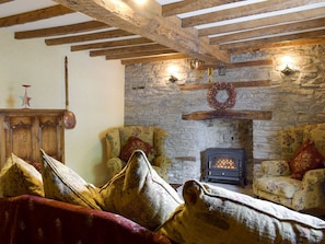 Characterful living room  | The Oak, Newchurch, near Hay-on-Wye
