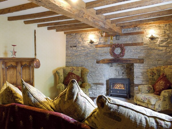 Characterful living room | The Oak, Newchurch, near Hay-on-Wye