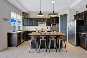 Bright and open kitchen