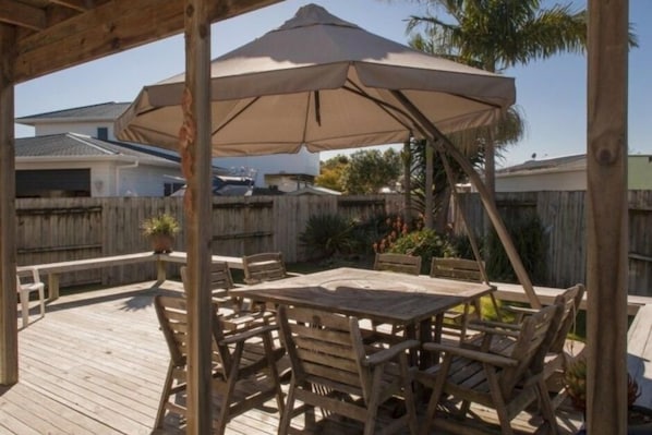 North Facing Deck