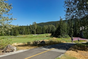 Scenic views of Fairmont Chateau Whistler Golf Course