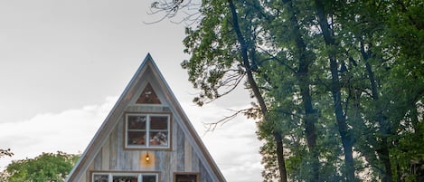 From the Lake looking at Cabin
