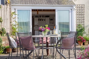 Lovely sunny patio