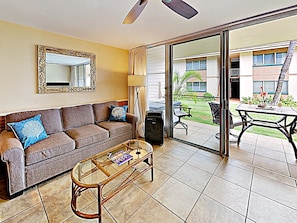 Living Room - Relax in the living area or on your attached lanai