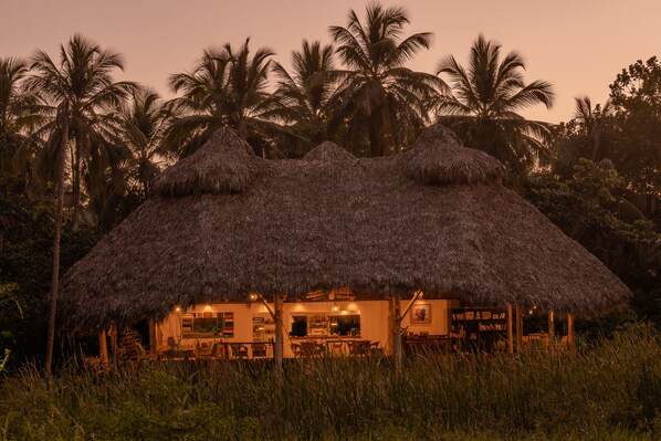 restaurant and common areas