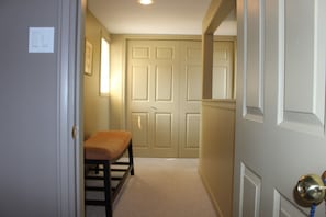 Your private 2nd floor landing access to spacious King size room with lounge