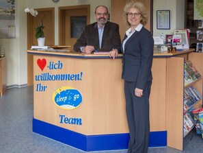 Ein freundlicher Empfang