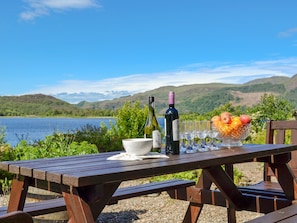 Stunning views from the sitting out area of the garden | Dunyvaig, Colintraive, near Dunoon