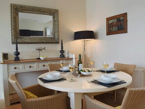 Stylish dining area | The Bothy, Fearnan, near Aberfeldy