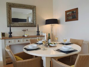 Stylish dining area | The Bothy, Fearnan, near Aberfeldy