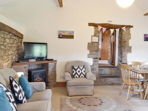 Welcoming living area | Woodland View - Cefncoedbach Farm, Sarnau, near Brecon