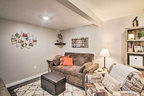 The home includes a lower & upper, both with modern & comfortable furnishings.