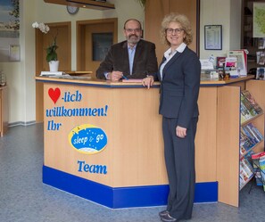 Ein freundlicher Empfang
