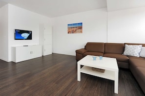 Wohnraum mit integrierter Küche