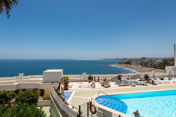 Private pool for the building