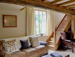 Comfortable living room | The Old Cider Mill, Erwood, near Brecon