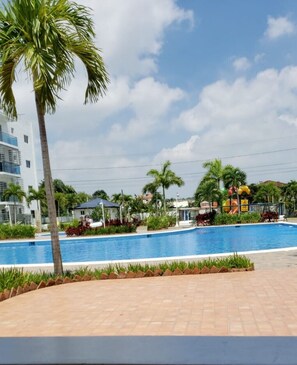 Swimming Pool and Playground 
