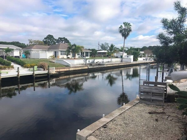 Waterfront view at the home.    peppersestate@yahoo.com