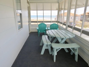 Ocean View from Screened Porch