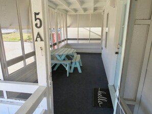 Private Screened Porch - Lower Level