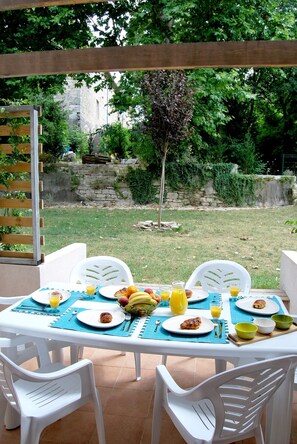 Open the door and step out onto your private balcony!