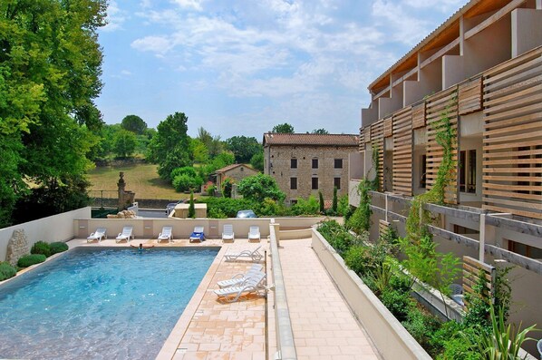 Enjoy the outdoor pool!